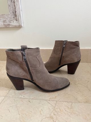 Botines piel 100%
