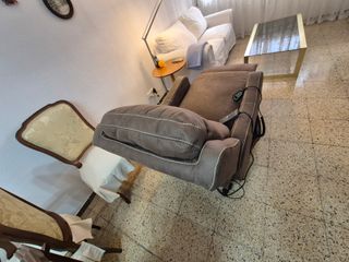 Sillón reclinable eléctrico con masaje