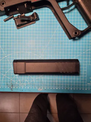 Silenziatore Angry Gun KSV per Krytac Vector