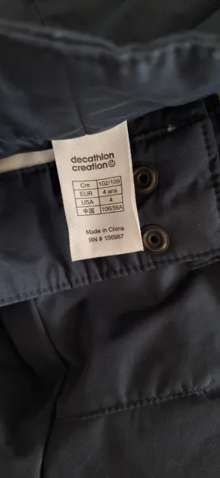 Conjunto Nieve Niños 3-5 Años