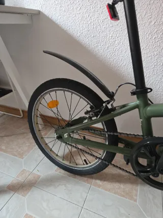 Bicicleta Plegable Fabricbike Verde