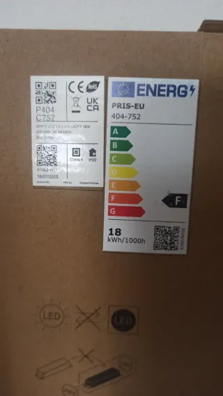 Downlight LED 18W F nuevo en caja