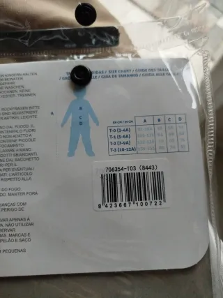 Disfraz Niña Safari Talla 3 (10-12 años)