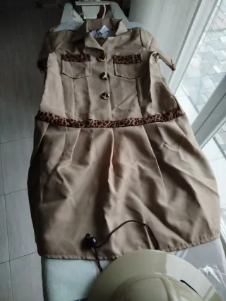 Disfraz Niña Safari Talla 3 (10-12 años)
