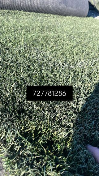 Césped artificial reciclado