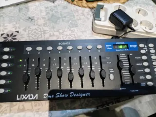 Controlador DMX 192CH LIXADA Negro