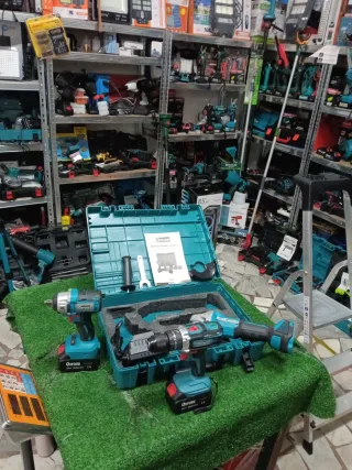 Set 3 Utensili 68V con Doppia Batteria