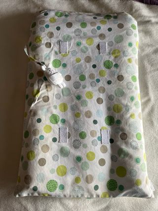 Colchón cambiador bebé con funda