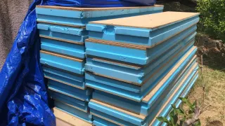 Lote Paneles Sandwich Madera