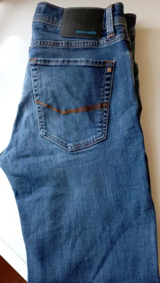 PANTALÓN VAQUERO PIERRE CARDIN AZUL