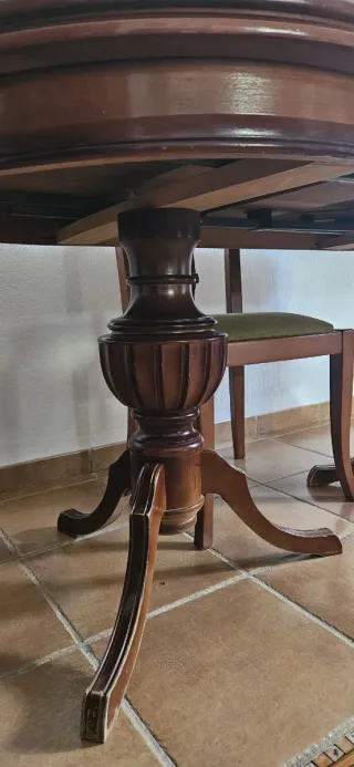 Mesa de madera vintage