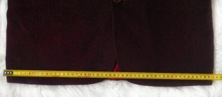 Chaqueta vintage de lana marrón Maconde
