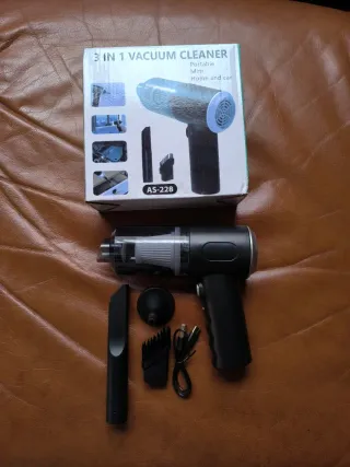 Mini aspiradora 3 en 1 portátil