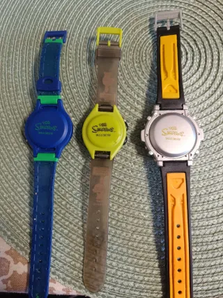 3 Relojes Digitales de los Simpsons