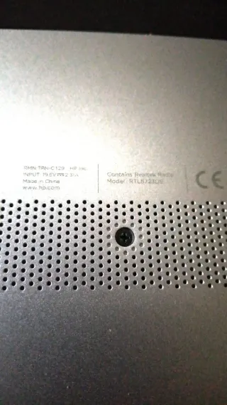 Portátil HP i5-7200U 8GB RAM 1TB SSD