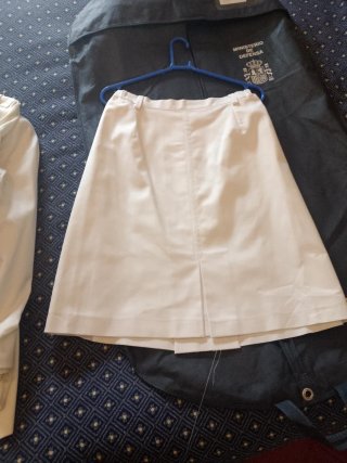 Lote 2 Uniformes verde y blanco.