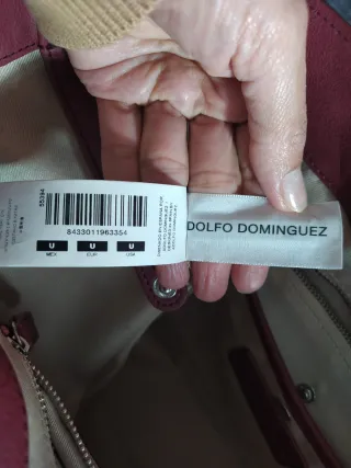Bolso Adolfo Domínguez Floral