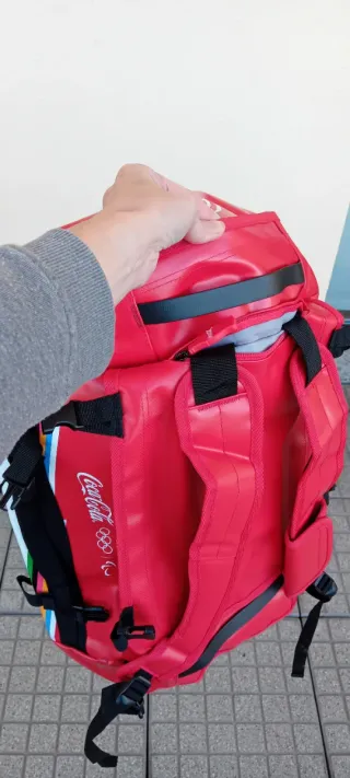 Zaino  borsone Coca-Cola Olimpiadi Milano Cortina