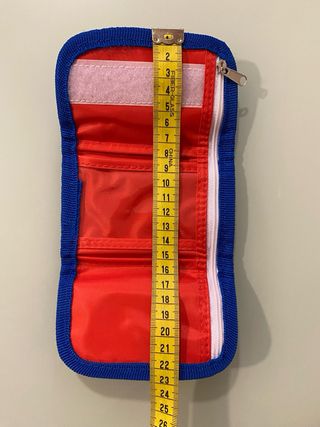 Cartera monedero Super Wings azul