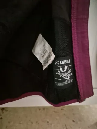 Chaqueta polar niña morada