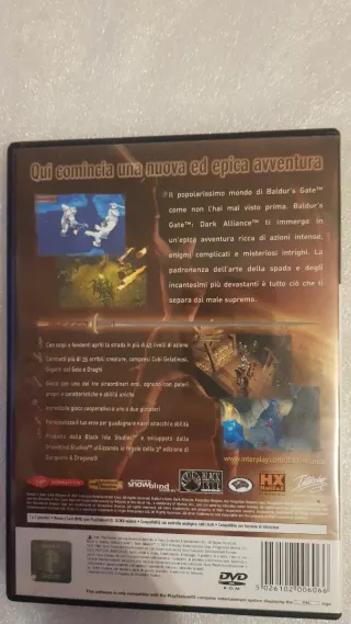 Baldur's Gate: Dark Alliance PS2