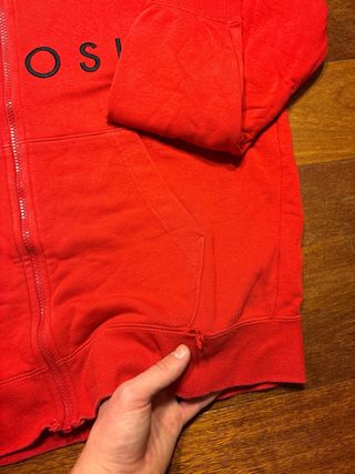 Felpa Nike Rossa Taglia M Doppi Swoosh