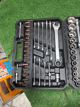 Valigetta chiavi combinate e cricchetto