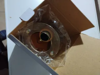 Applique da Parete Vintage in Legno e Ottone