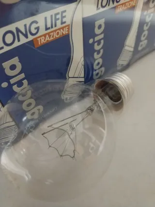 Lotto 10 Lampadine 100W E27 - Filamento Rinforzato