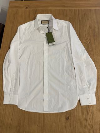 Camicia Gucci bianca nuova