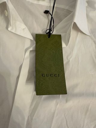 Camicia Gucci bianca nuova