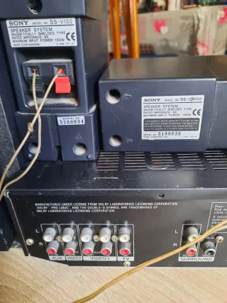 Home cinema Sony negro