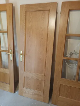Pack 3 Puertas Roble 72x1,98