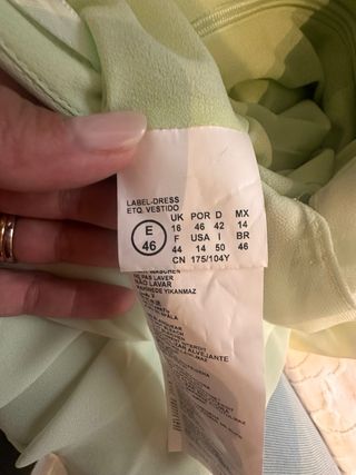 Vestido Madrina Pronovias verde esmeralda