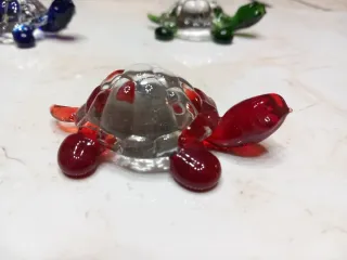 Lotto 4 tartarughe Murano