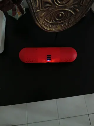 Coluna portátil Intempo Vermelha