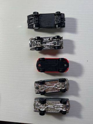 Lote de 5 Coches Hot Wheels