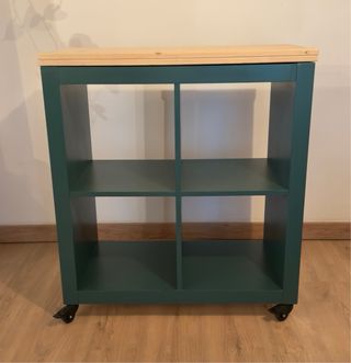 Estantería Kallax + Mesa Plegable IKEA