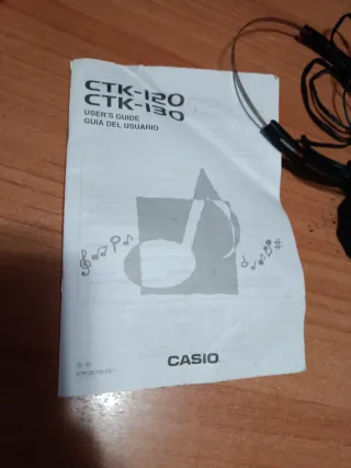 Teclado Casio CTK-120 + funda acolchada