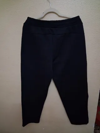 Pantalones Puma Hombre Negro y Granate