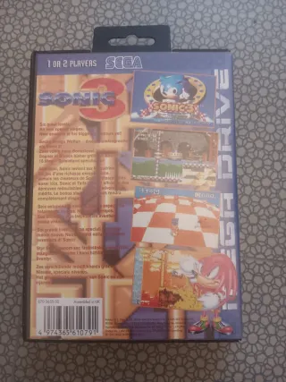 Sonic 3 Mega Drive Sega