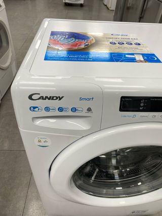 Lavadora Candy 8kg clase A+++ 1400rpm + envio