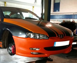 234-PARAGOLPES DELANTERO PEUGEOT 406 COUPE