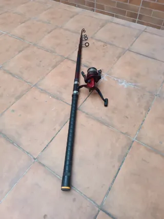 Cana de pescar KALI con carrete