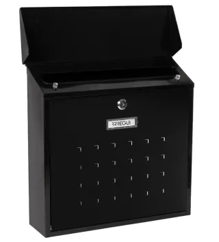 Buzón Exterior Arregui Premium Maxi Negro