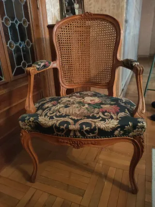 Sillas de anticuario tapizadas