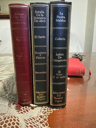 3 libros de las colecciones de libros escogidos