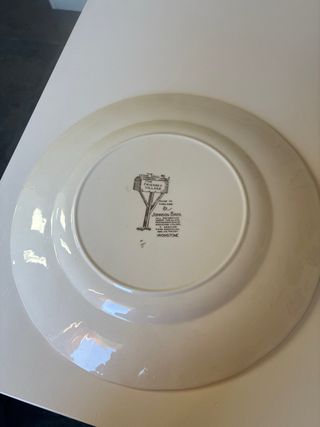 Plato llano Johnson Bros