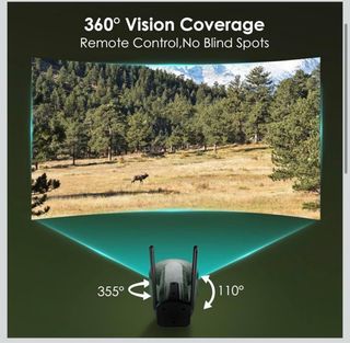 Cámara Caza Solar WOLFANG 4G LTE SIM PTZ