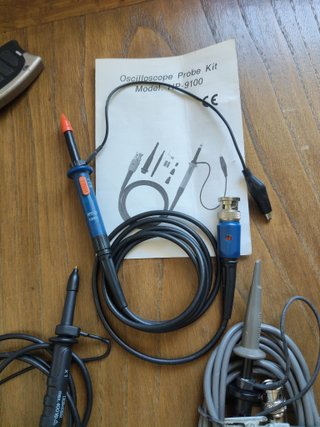 Sondas Osciloscopio HP-9100